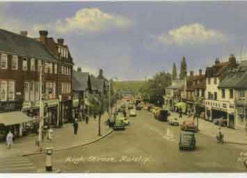 Colour Postcard Of Ruislip High Street 8