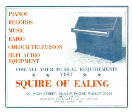 Squire Of Ealing Ruislip