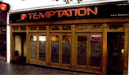 Temptation Restaurant Ruislip High Street