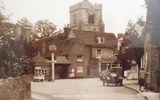 St Martin's Church Ruislip Vllage scene