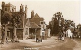 Ruislip Village Black And White Postcard 3