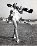 A Skier At Ruislip Lido