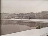 Ruislip Lido Winter Scene
