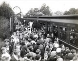 Boarding The Train At Eastcote