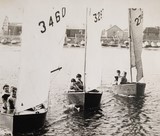 Dinghys On Ruislip Lido