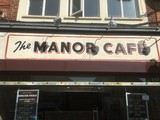 Old Manor Cafe Sign Exposed On Refit