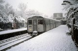 A Stock Train In The Snow (Actually At Eastcote)