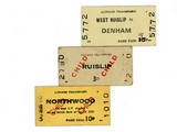 Old Train Tickets