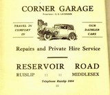Corner Garage Ruislip Lido