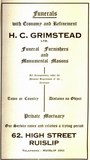 Grimstead Undertakers Ruislip