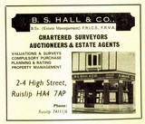 B S Hall Estate Agents Ruislip