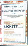 Kemps Directory Ruislip And Northwood