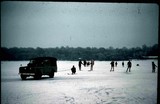 Landrover On Ruislip Lido January 1963