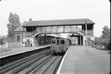 An Old Tube Train At Ruislip