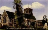 St Martin's Church Ruislip Colour Postcard 15