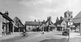 Ruislip Village Black And White Postcard 97