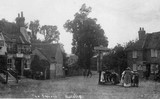 Ruislip Village Black And White Postcard 103