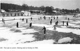 Skating On Ruislip Lido Ice 1946