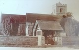 St Martin's Church Ruislip Black And White Postcard 2