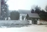 St Martin's Church Ruislip Black And White Postcard 3