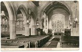 St Martin's Church Ruislip Black And White Postcard 7