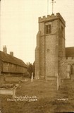 St Martin's Church Ruislip Black And White Postcard 8