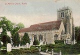 St Martin's Church Ruislip Colour Postcard 4
