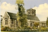 St Martin's Church Ruislip Colour Postcard 6